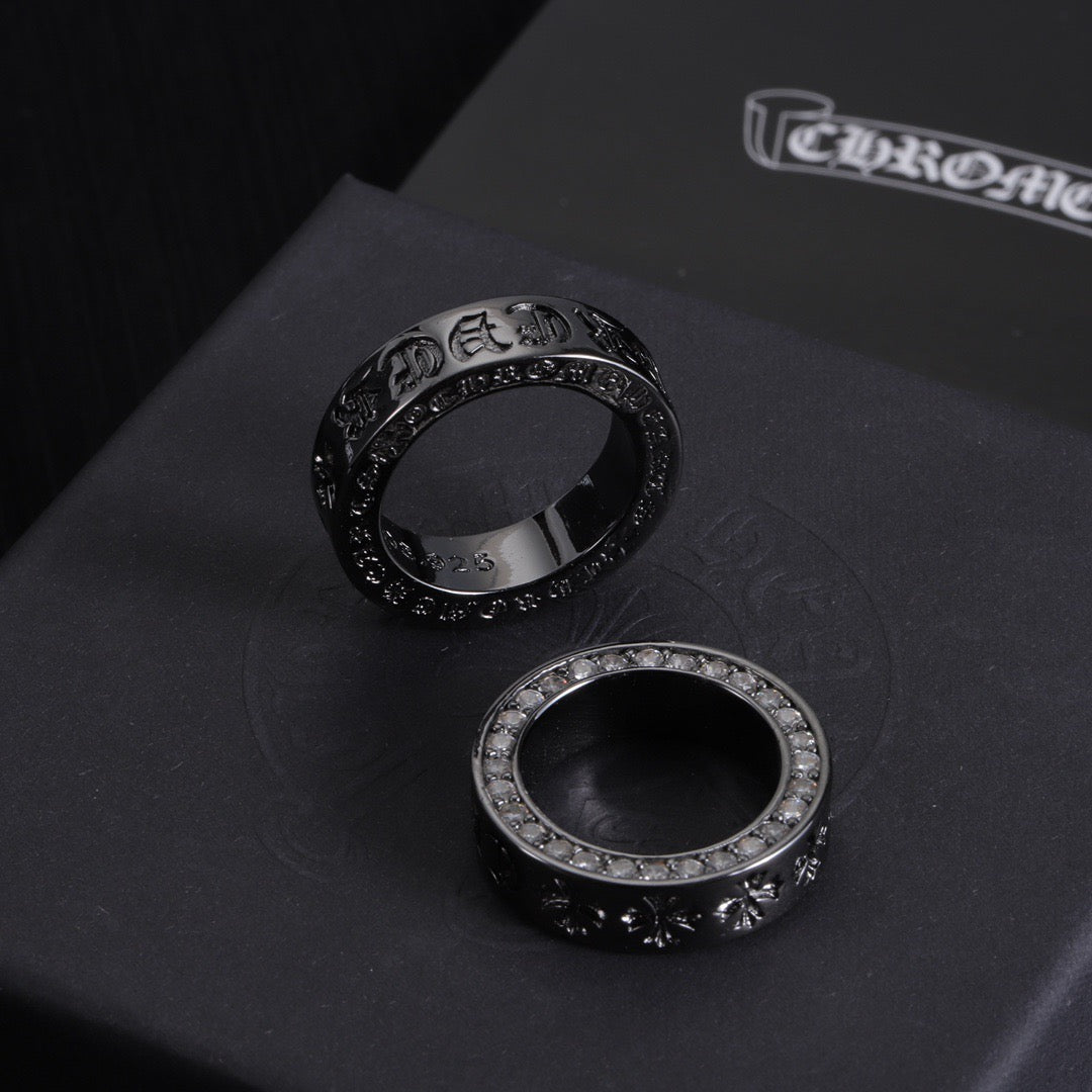 Chrome Hearts Black Ring