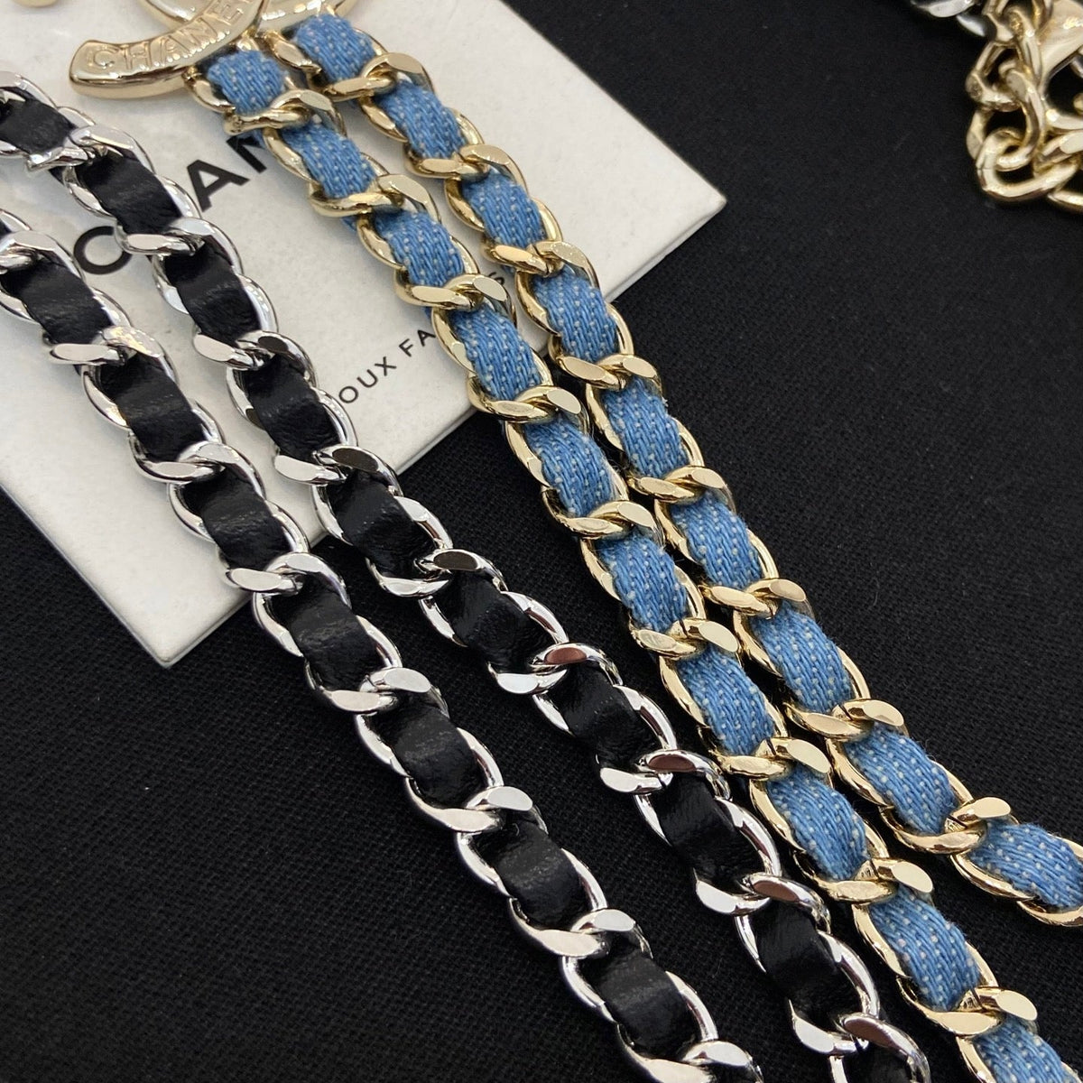 Chanel Denim Waist Band