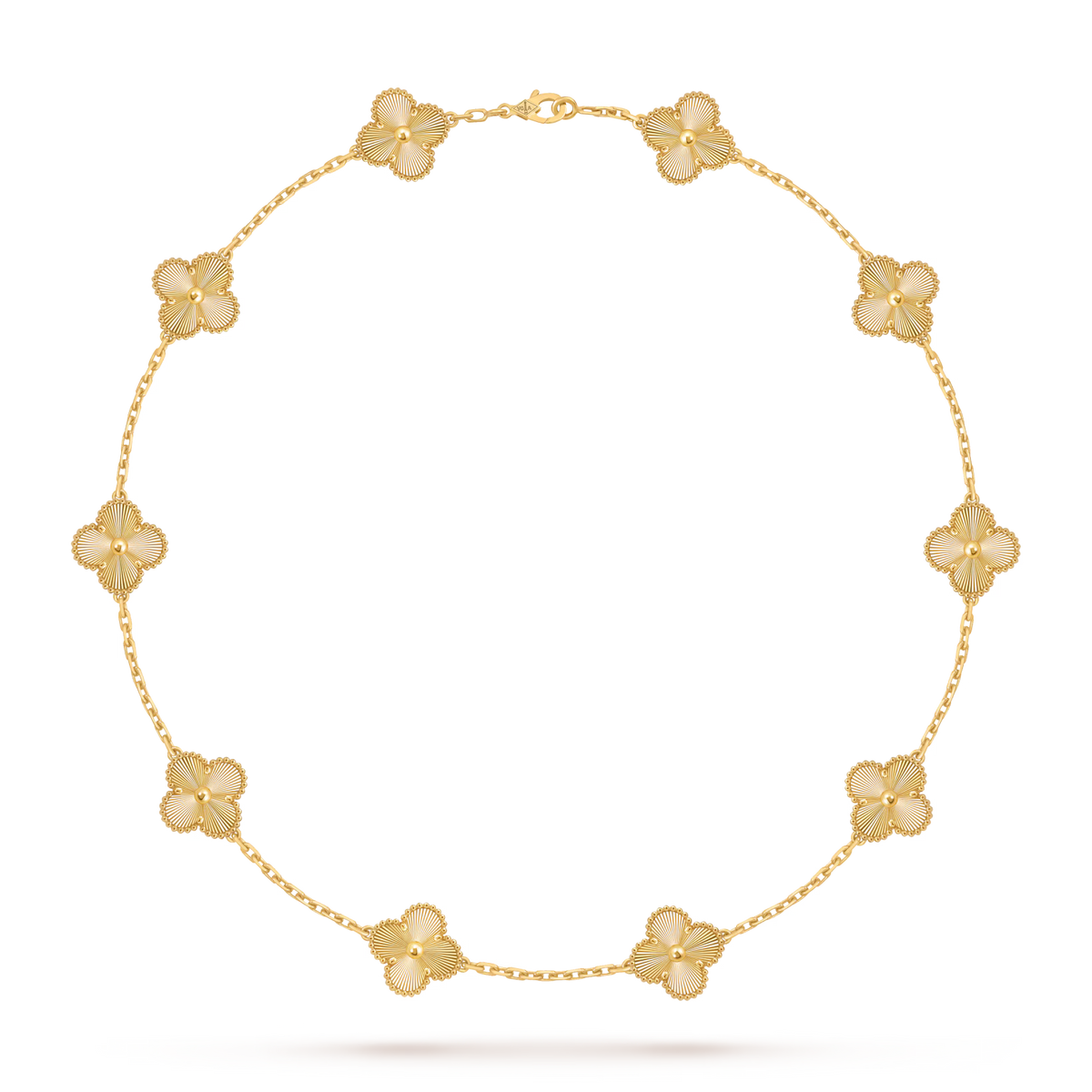 VCA Vintage Alhambra necklace, 10 motifs
