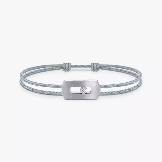 Messika Move Titanium Natural Titanium Diamond Bracelet